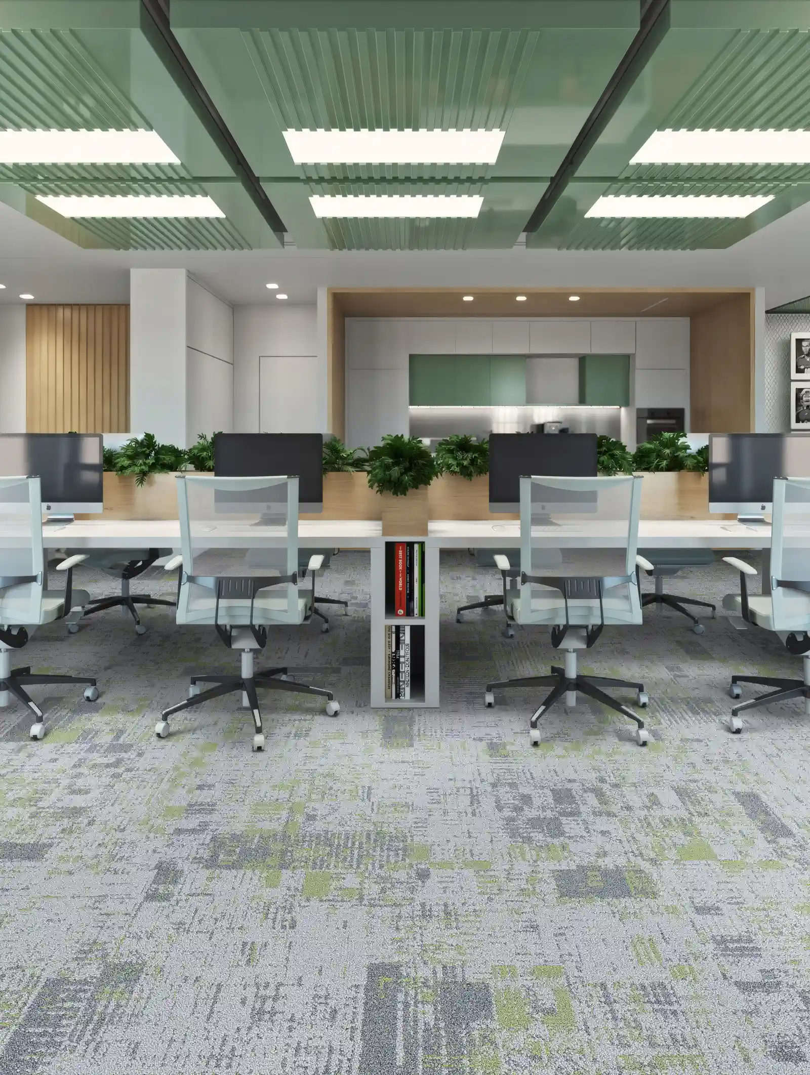 JUNCAI carpet tile main product image, front perspective