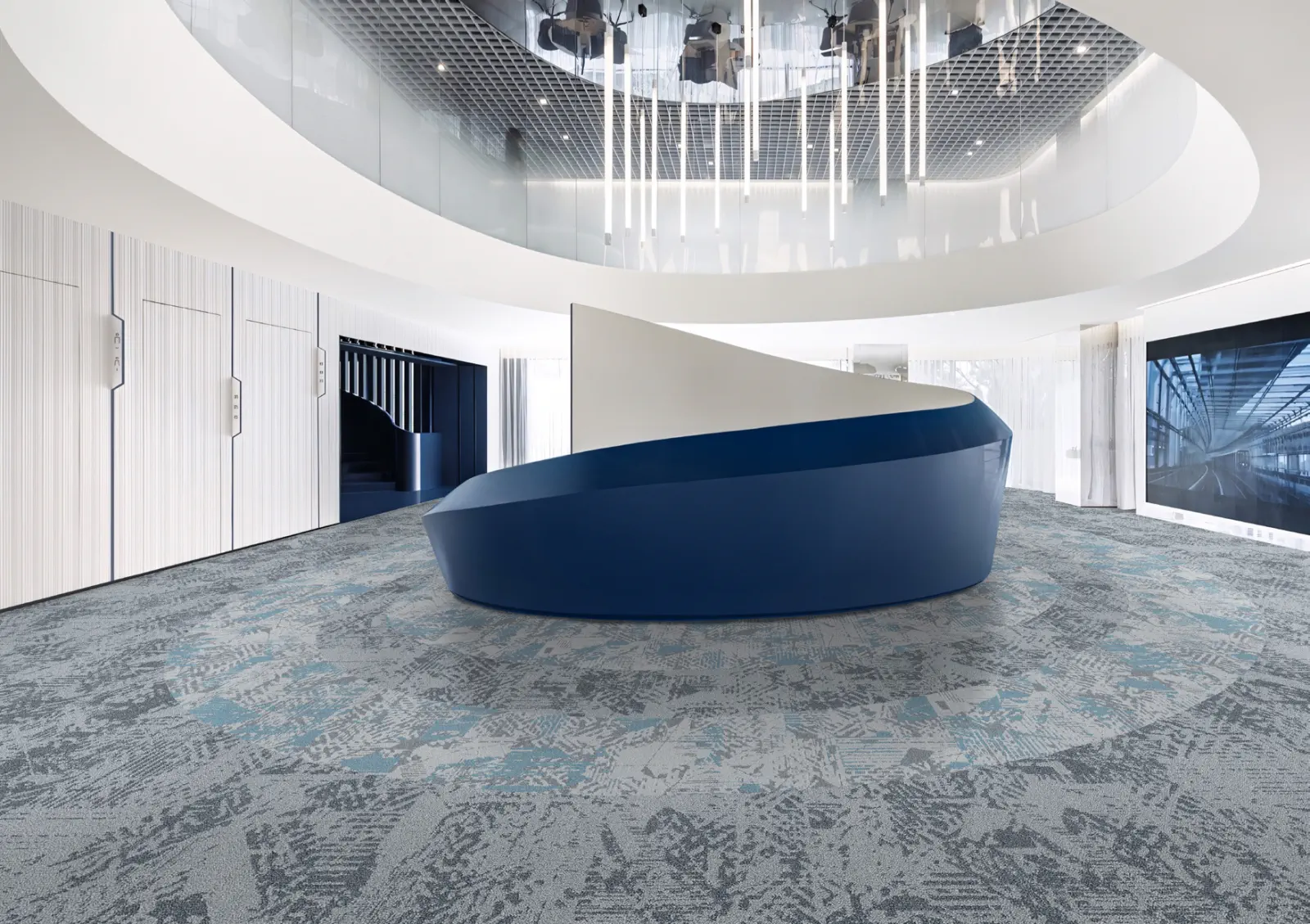 TTM carpet tile main product image, front perspective