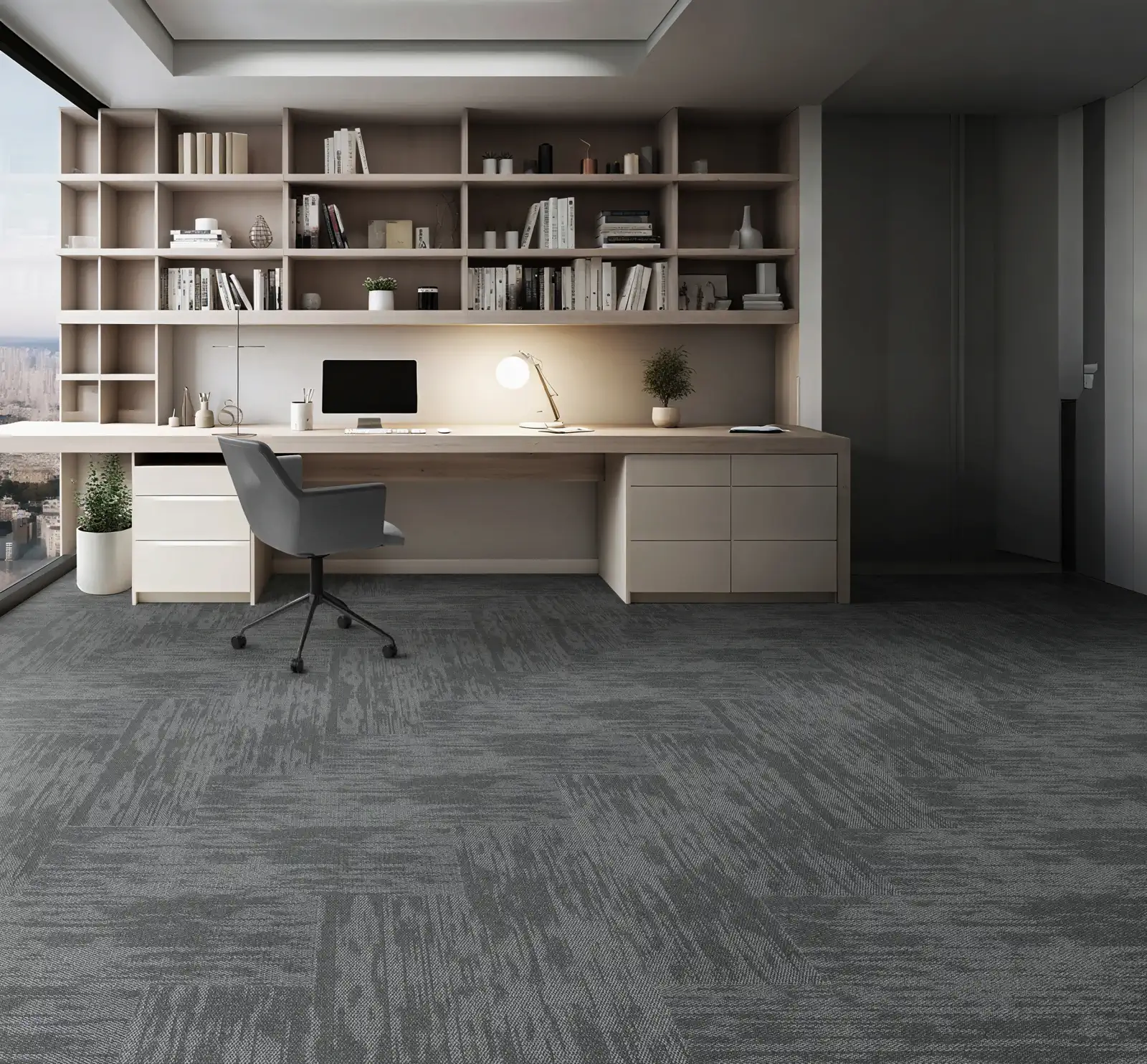 YANYUN carpet tile main product image, front perspective