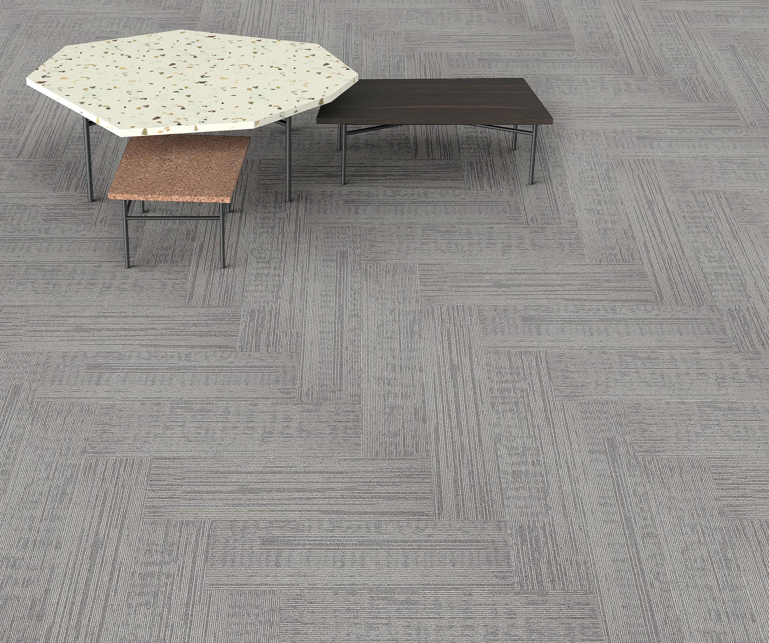 HEYUN carpet tile main product image, front perspective