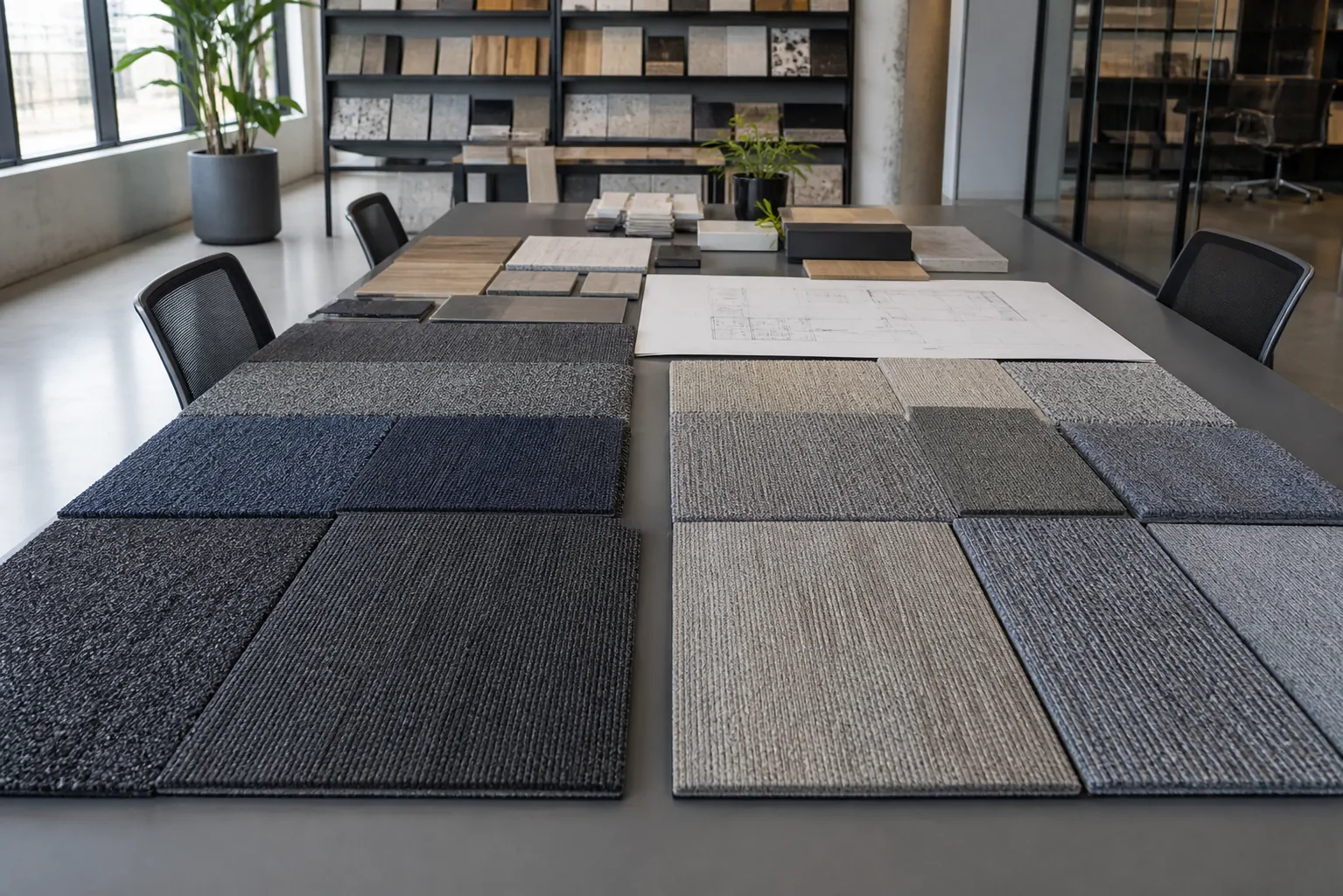 Nylon vs polypropylene carpet tiles for commercial projects